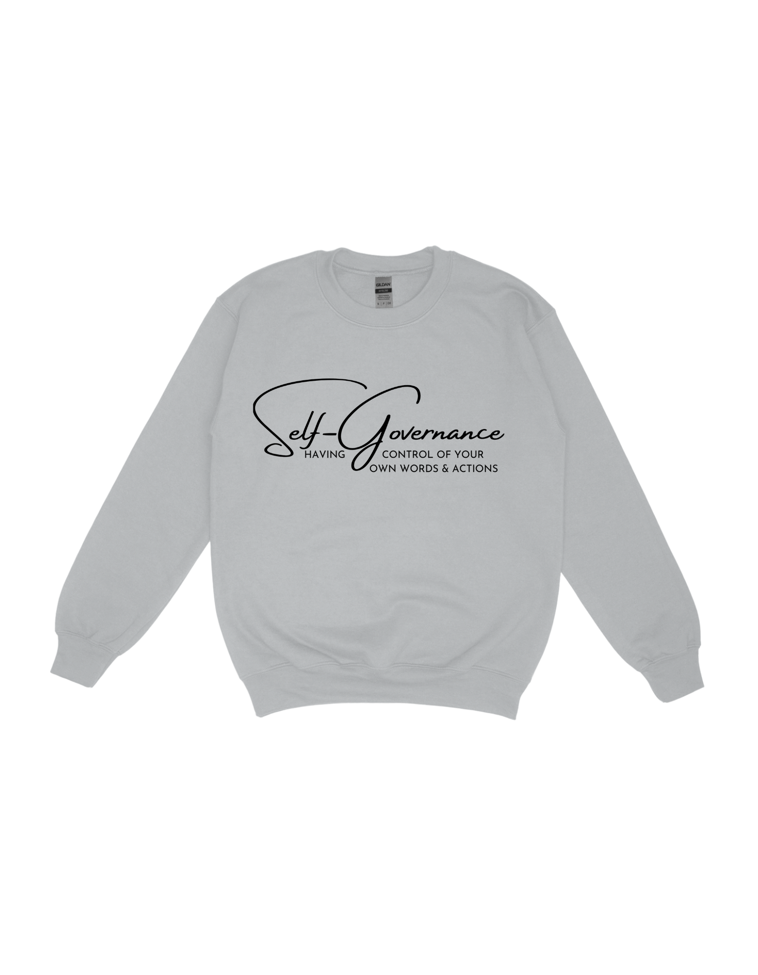 Self-Governance - Sport Gray  Sweatshirt Main Image